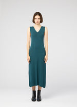 FLAT RIB KNIT 1、ウィメンズ_ワンピース、着用画像1