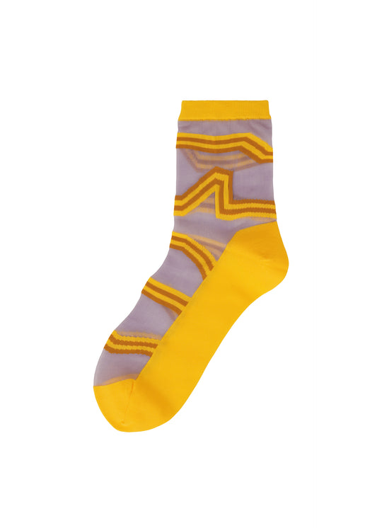 STRIPE SOCKS、アクセサリー&その他_レッグウェア&シューズ、イエロー