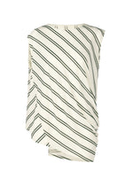 STRIPE DRAPE JERSEY