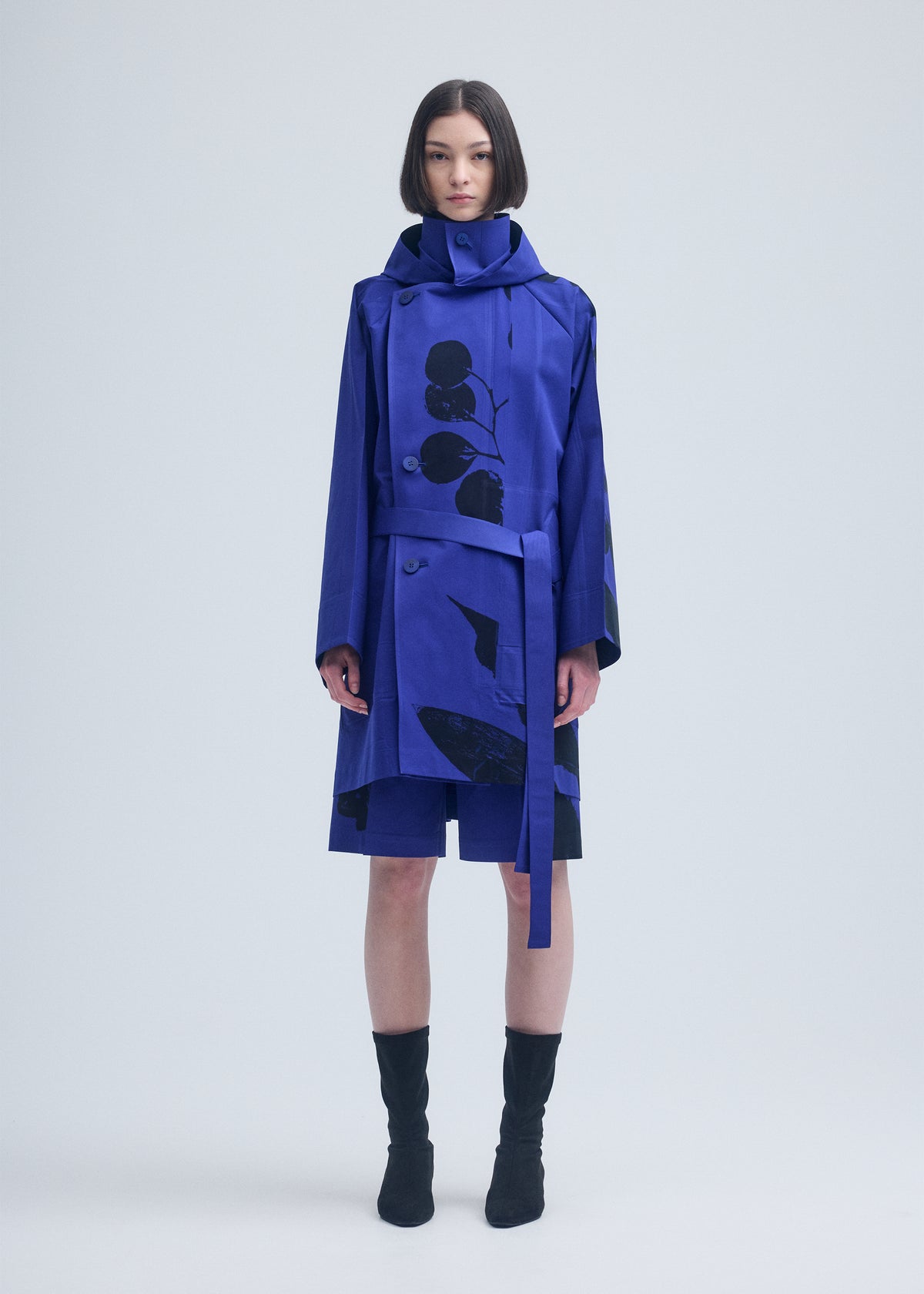 ISSEY MIYAKE 裂織 フードブルゾン（ISSEY MIYAKE 裂織 フードブルゾン 