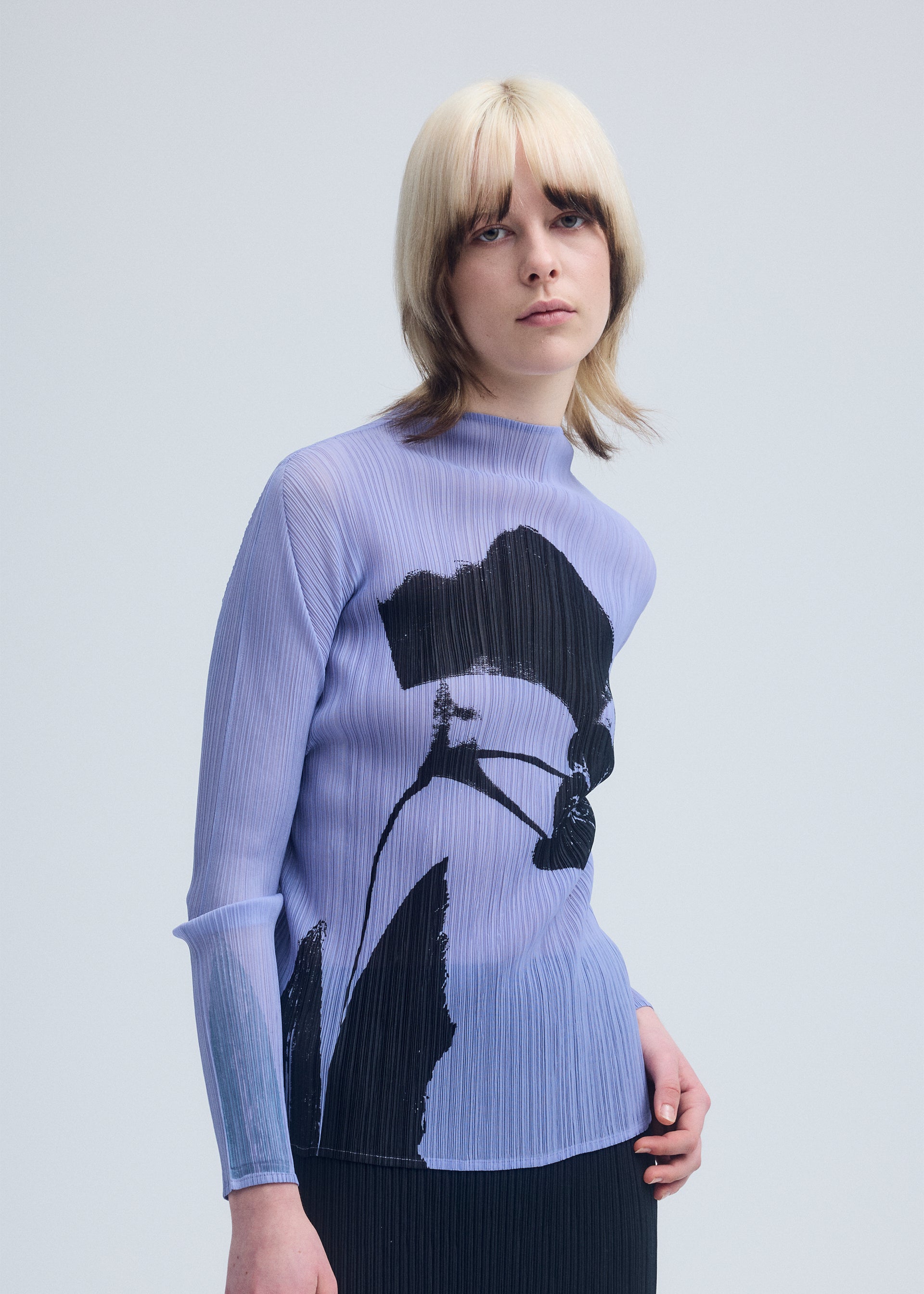 ISSEY MIYAKE PHYSIOTYPE PLEATS長袖トップス