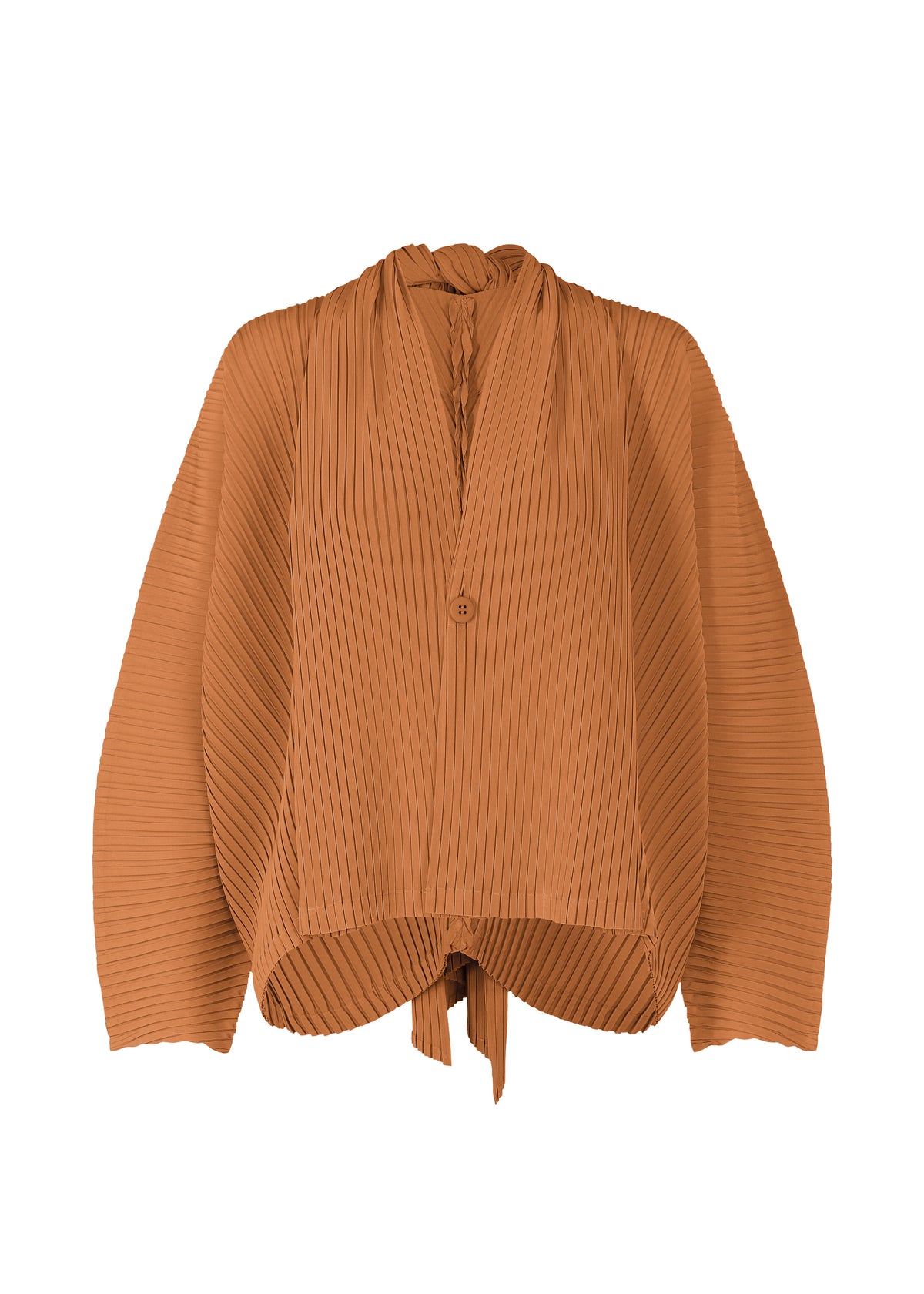 PLEATS 強かっ PLEASE プリーツカーディガン ベージュ ジャケット