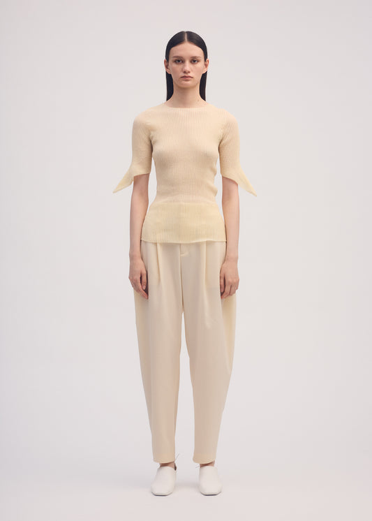 ROUND PANTS、ウィメンズ_パンツ、着用画像1