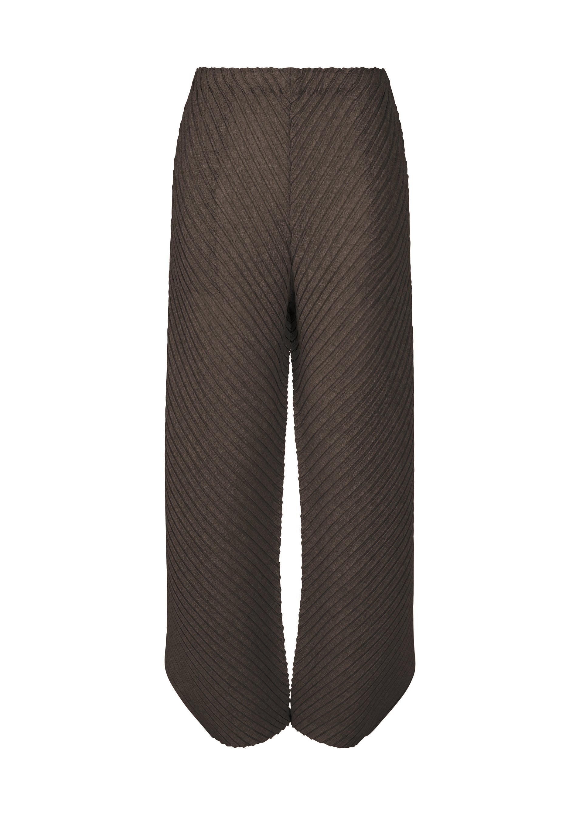 SHEER LINEN LIKE PLEATS、ウィメンズ_パンツ、パープル