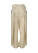 SHEER LINEN LIKE PLEATS、ウィメンズ_パンツ、ディテール画像1