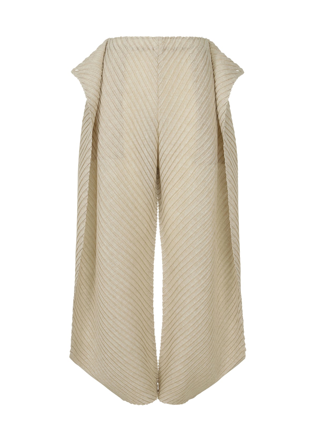 SHEER LINEN LIKE PLEATS、ウィメンズ_パンツ、ディテール画像3