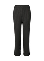 SLEEK PLEATS、ウィメンズ_パンツ、ブラック