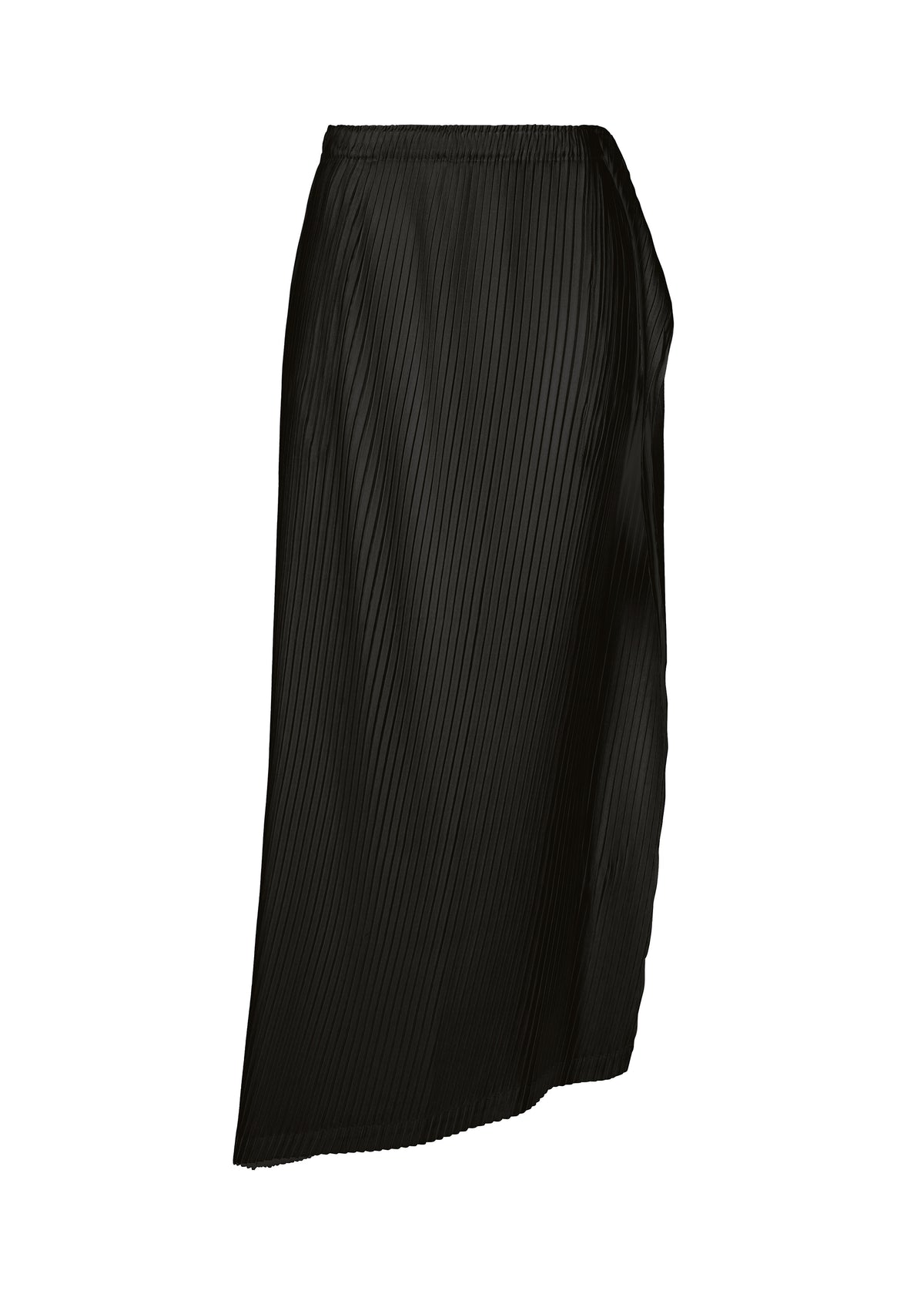 SHADOW STUDY PLEATS SOLID、ウィメンズ_スカート、ブラック