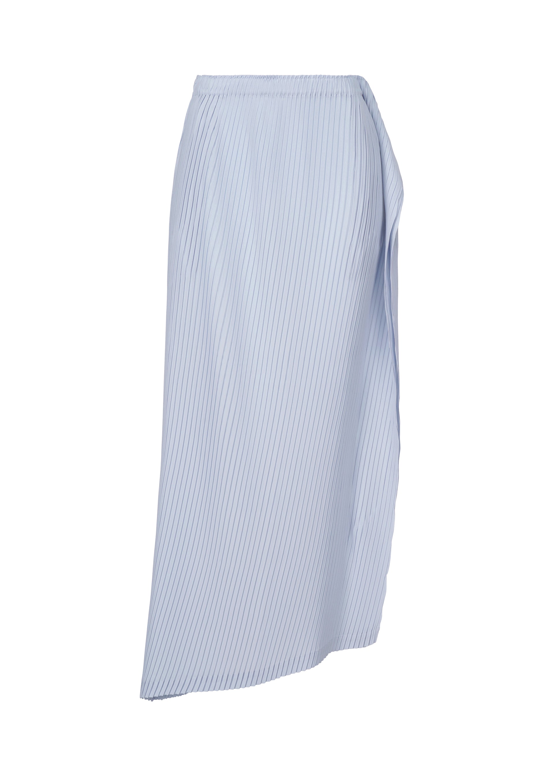 SHADOW STUDY PLEATS SOLID、ウィメンズ_スカート、ブルー