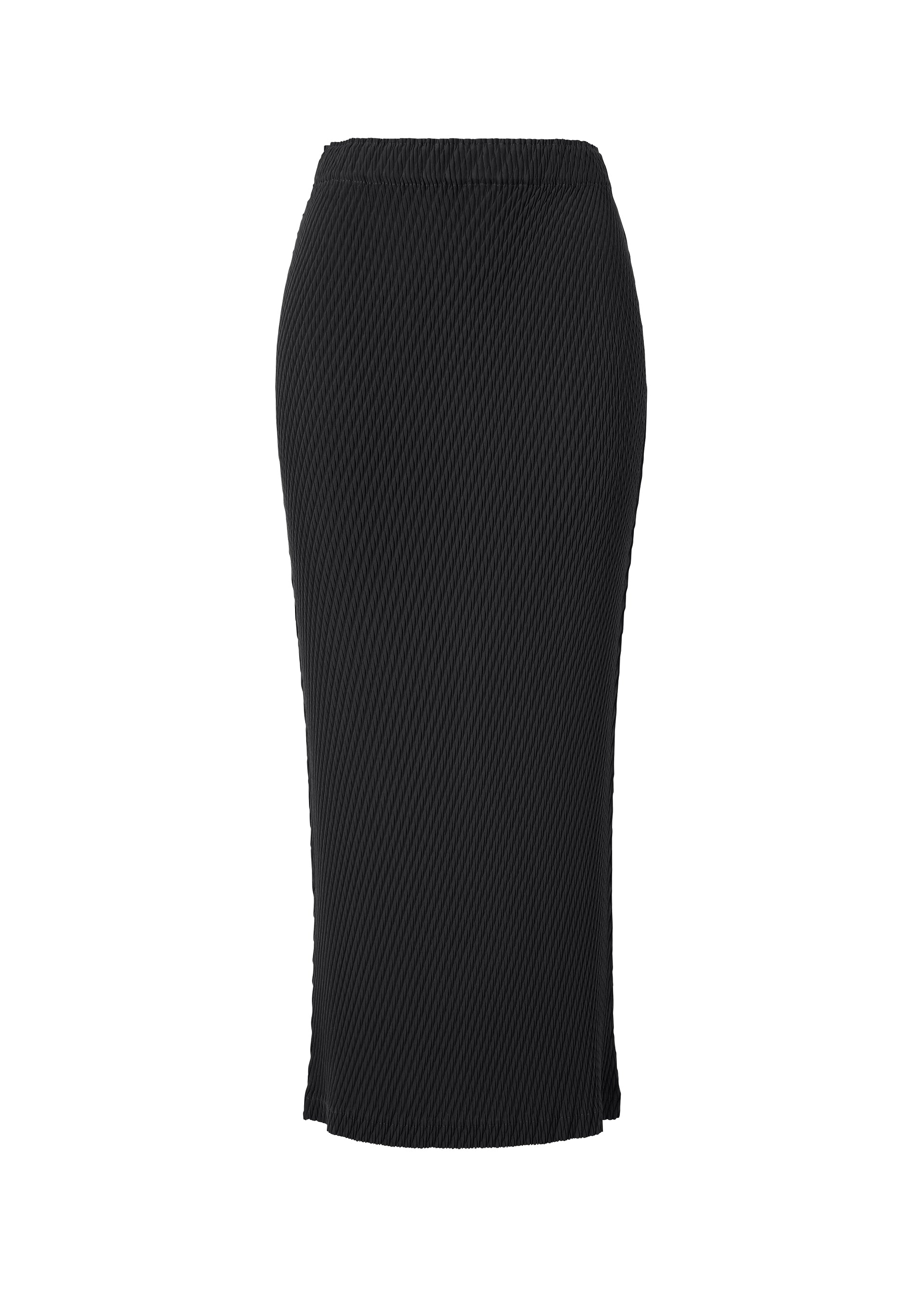RHOMBUS PLEATS、ウィメンズ_スカート、ブラック