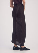 SHEER LINEN LIKE PLEATS、ウィメンズ_スカート、着用画像3