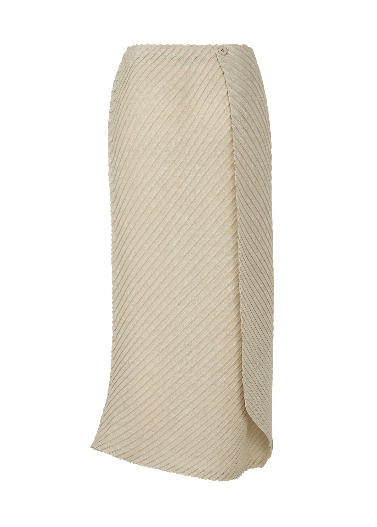 SHEER LINEN LIKE PLEATS、ウィメンズ_スカート、ディテール画像1