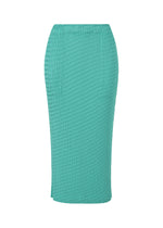 SLEEK PLEATS、ウィメンズ_スカート、グリーン