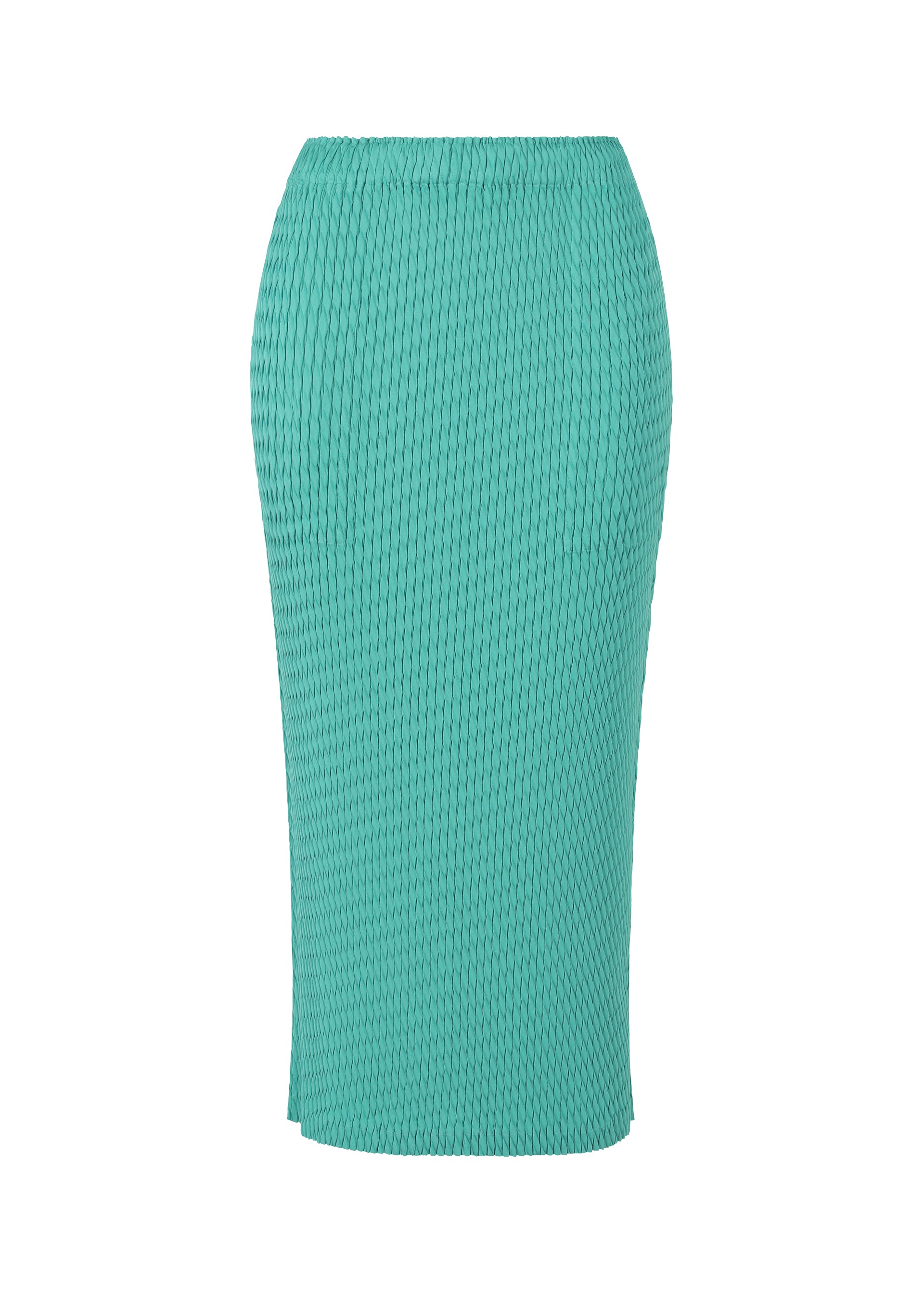 SLEEK PLEATS、ウィメンズ_スカート、グリーン