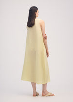 SHEER LINEN LIKE PLEATS、ウィメンズ_ワンピース、着用画像3