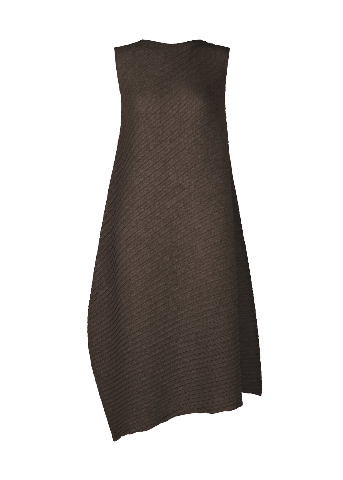 SHEER LINEN LIKE PLEATS、ウィメンズ_ワンピース、パープル
