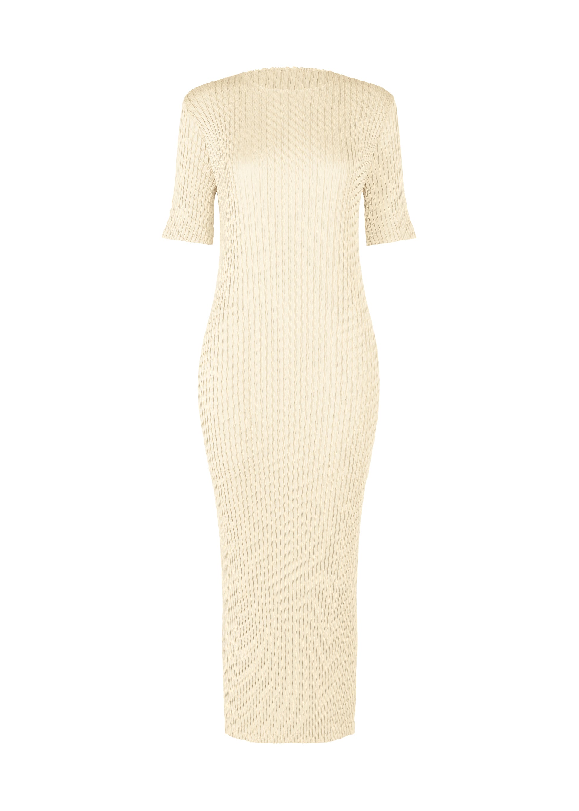 SLEEK PLEATS、ウィメンズ_ワンピース、ホワイト