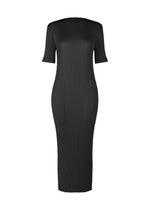 SLEEK PLEATS、ウィメンズ_ワンピース、ブラック
