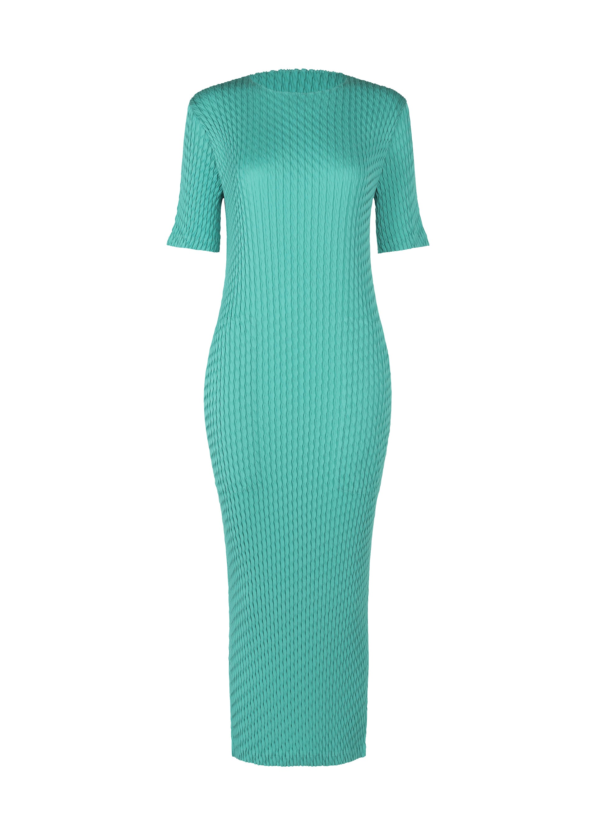 SLEEK PLEATS、ウィメンズ_ワンピース、グリーン