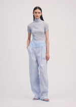 CHIFFON TWIST 3、ウィメンズ_トップス_トップ、着用画像2