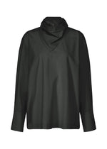 COTTON VOILE SHIRT, WOMEN Tops Shirt, Black