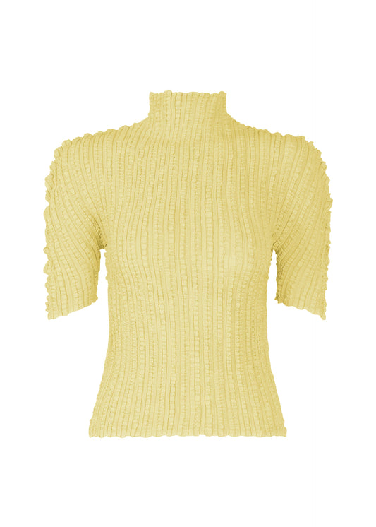 JELLYFISH PLEATS, WOMEN 's Tops, Yellow