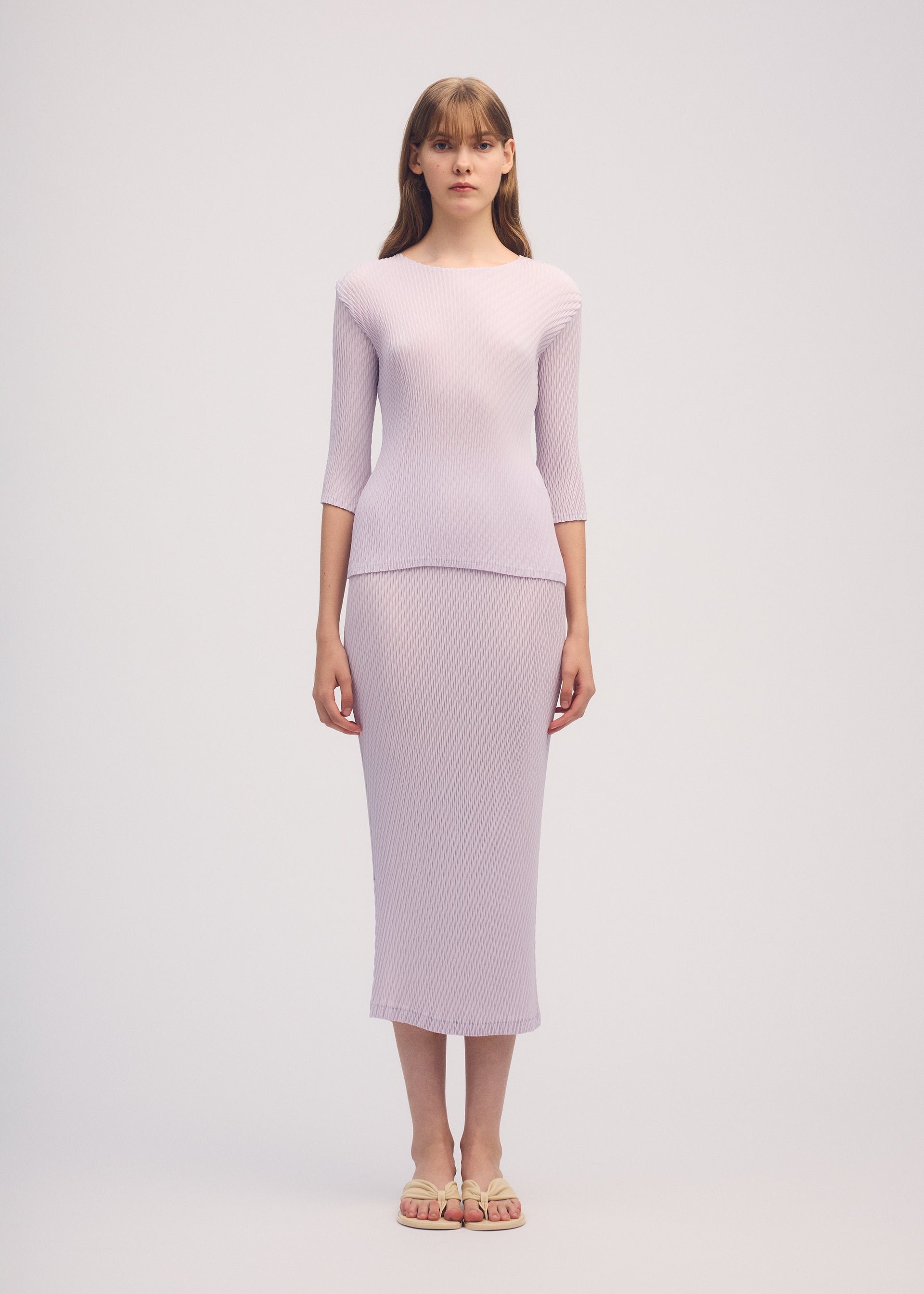 RHOMBUS PLEATS、ウィメンズ_トップス_トップ、着用画像1