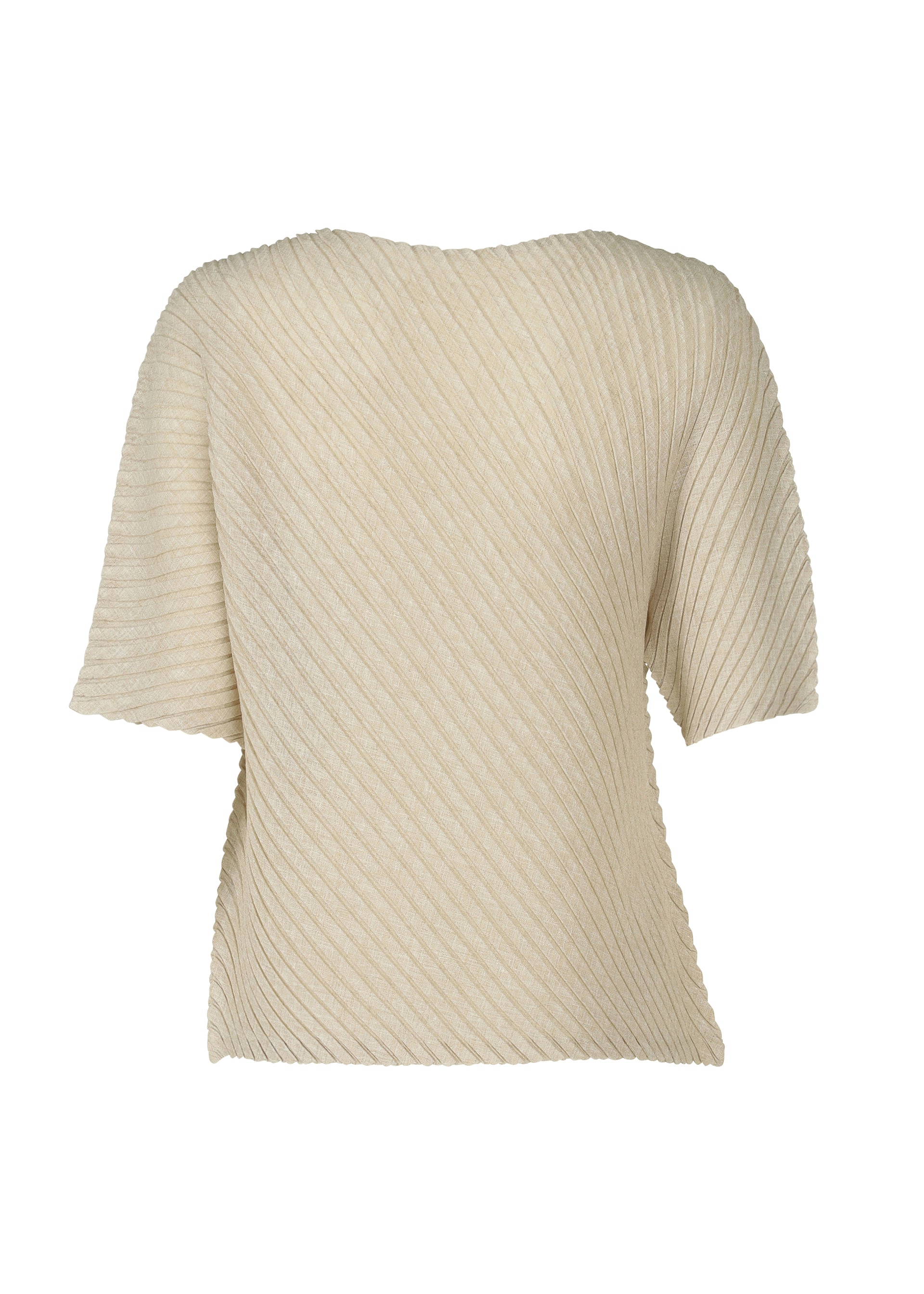SHEER LINEN LIKE PLEATS、ウィメンズ_トップス_トップ、ディテール画像1