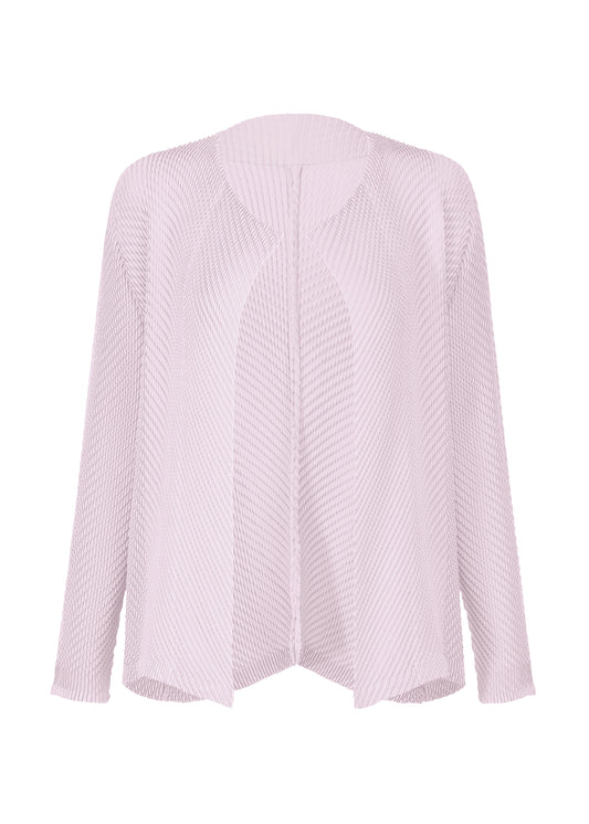RHOMBUS PLEATS、ウィメンズ_トップス_カーディガン、パープル