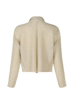 SHEER LINEN LIKE PLEATS、ウィメンズ_トップス_カーディガン、ディテール画像1