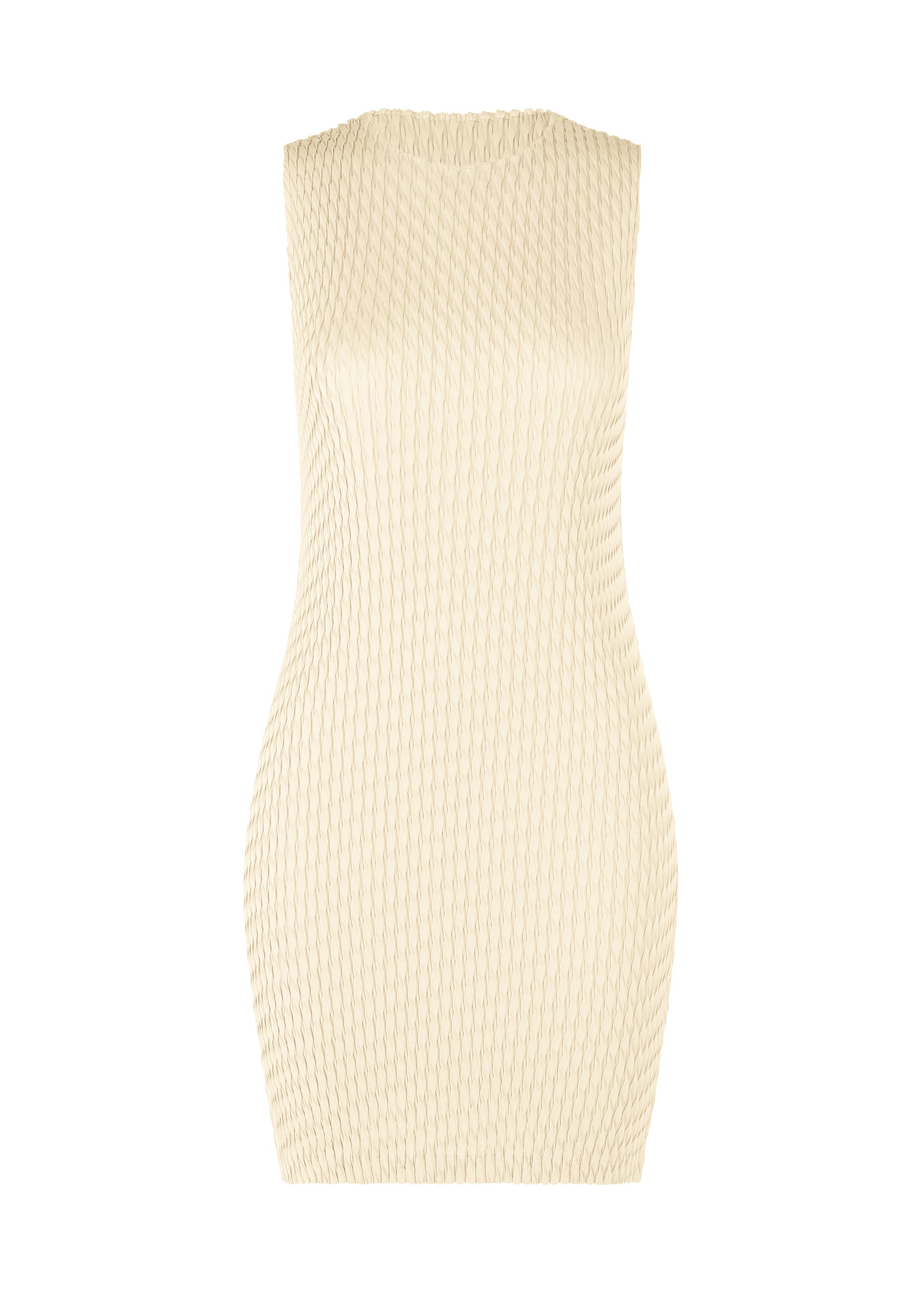 SLEEK PLEATS、ウィメンズ_トップス_チュニック、ホワイト