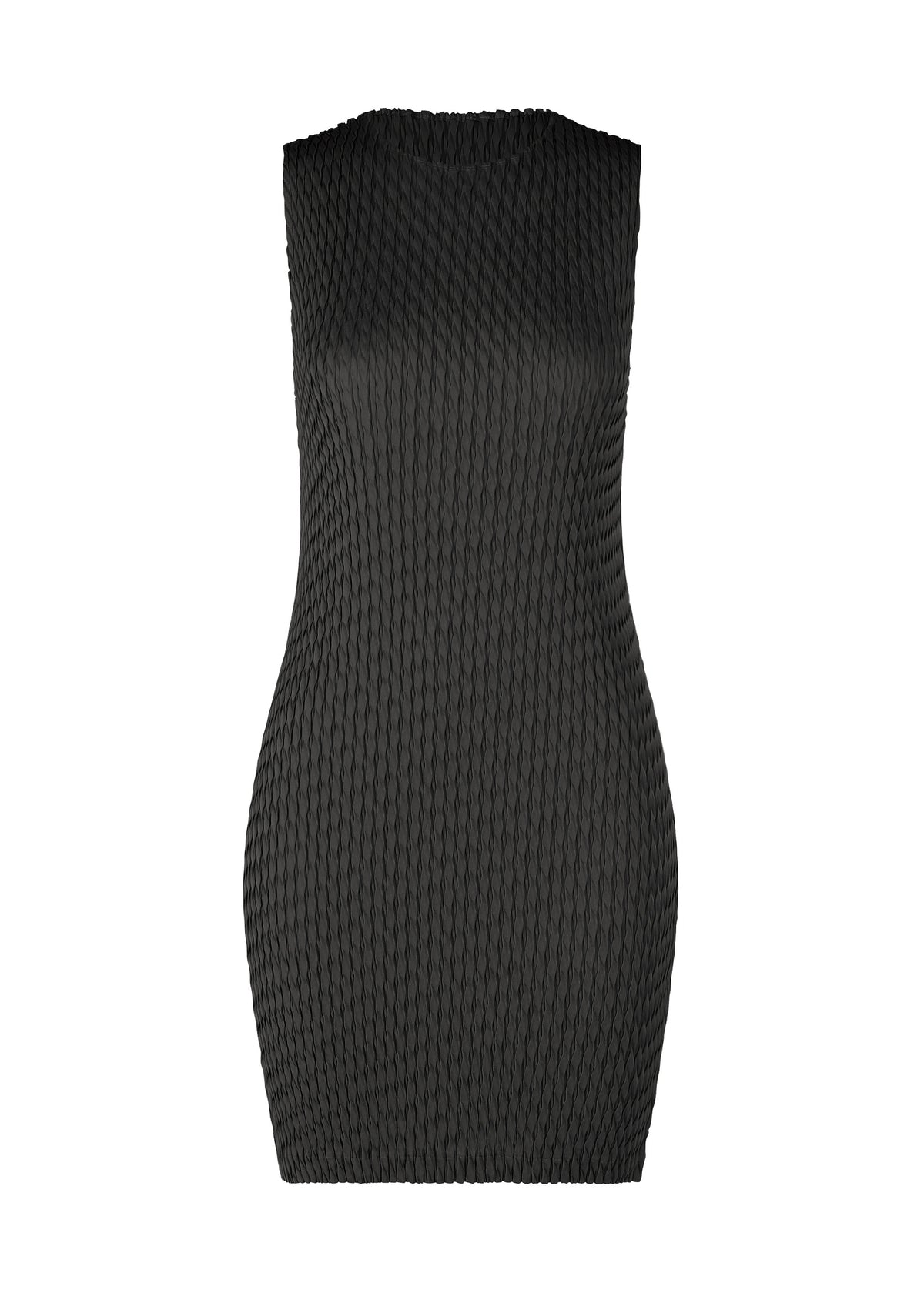 SLEEK PLEATS、ウィメンズ_トップス_チュニック、ブラック
