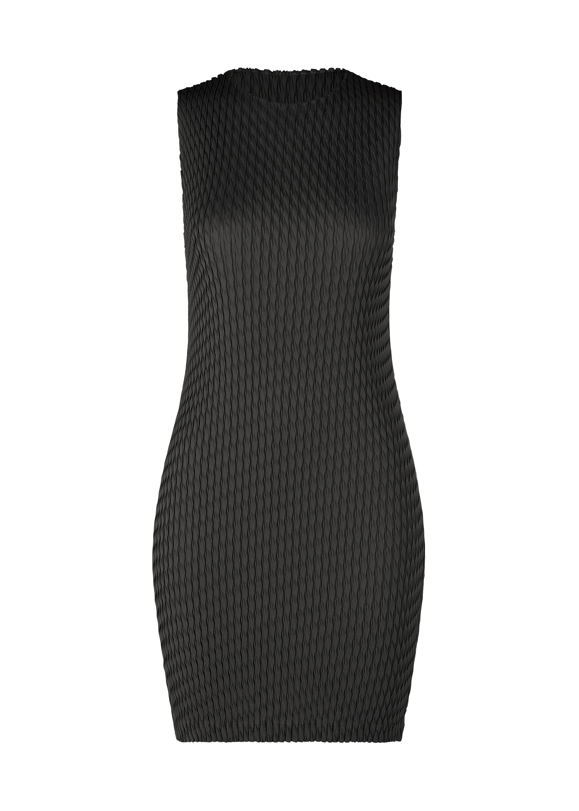SLEEK PLEATS、ウィメンズ_トップス_チュニック、ブラック