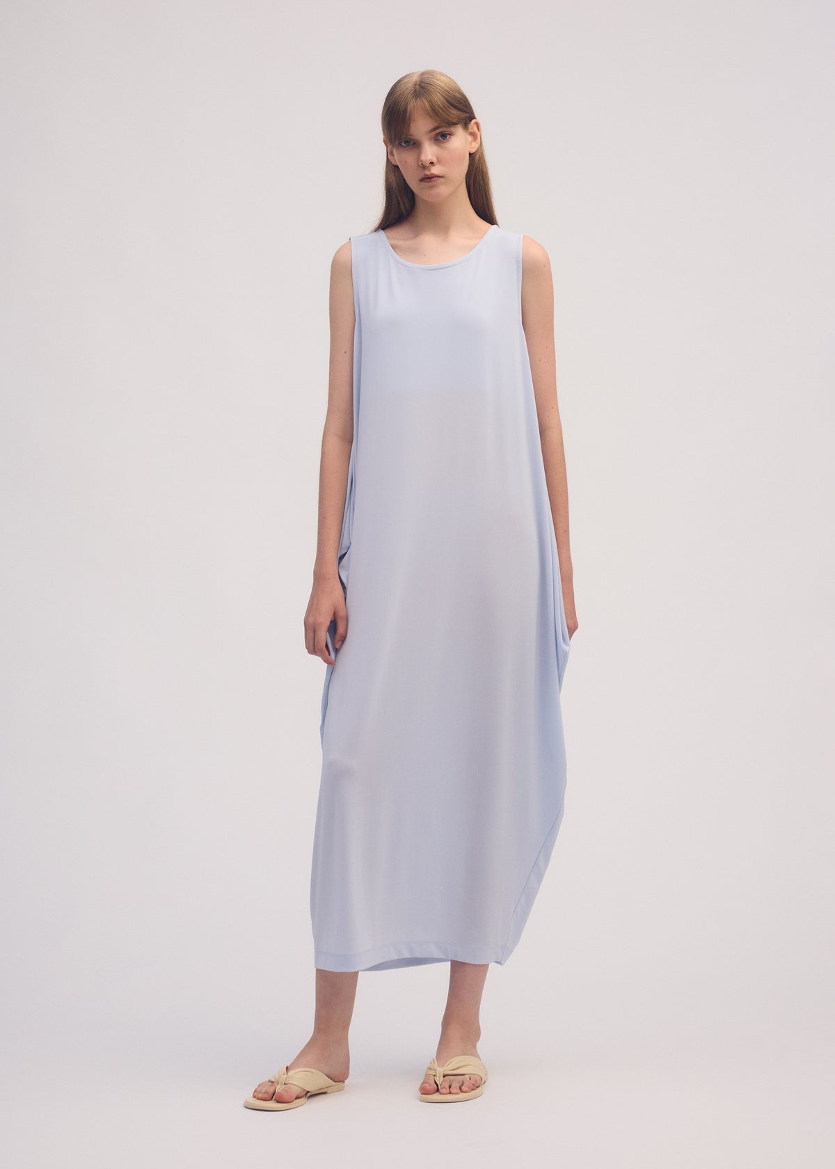DRAPE JERSEY-56、ウィメンズ_ワンピース、着用画像2