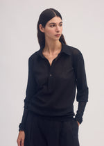 KNIT SHIRT, WOMEN Knit, Wearing Image 2