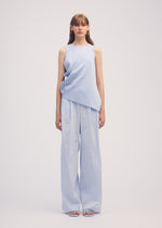 LUSTER DRAPE KNIT、ウィメンズ_ニット、着用画像1