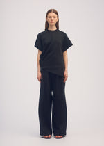 LUSTER DRAPE KNIT、ウィメンズ_ニット、着用画像1
