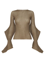 SPIKELET KNIT、ウィメンズ_ニット、グレー