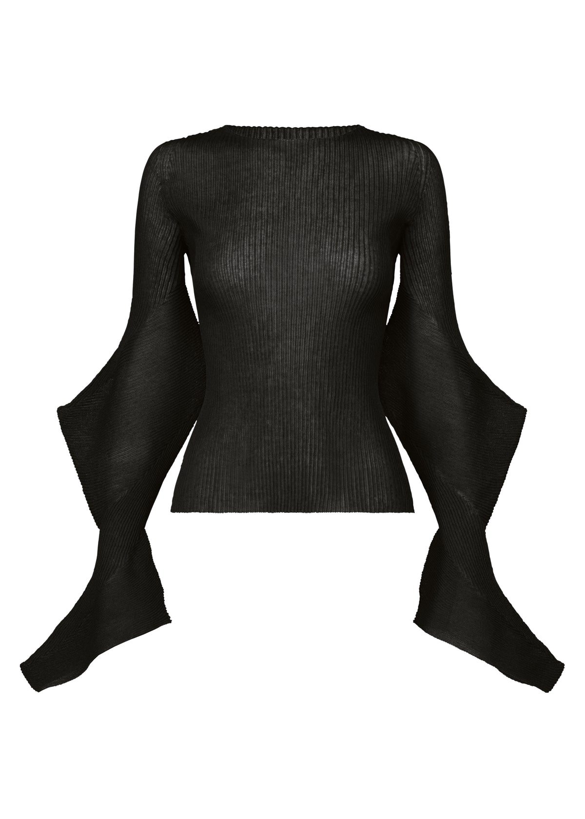 SPIKELET KNIT、ウィメンズ_ニット、ブラック
