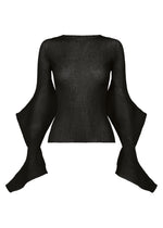 SPIKELET KNIT、ウィメンズ_ニット、ブラック