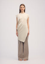 LUSTER DRAPE KNIT、ウィメンズ_ニット、着用画像1