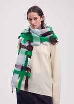 RASCHEL WEAVE STOLE、アクセサリー&その他_ストール、着用画像2