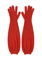 ODD GLOVES、ウィメンズ_ニット、レッド