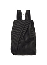 LINEAR KNIT BAG-58、バッグ&財布_バックパック、ブラック