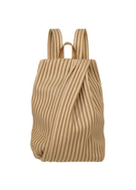 LINEAR KNIT BAG-58、バッグ&財布_バックパック、ベージュ