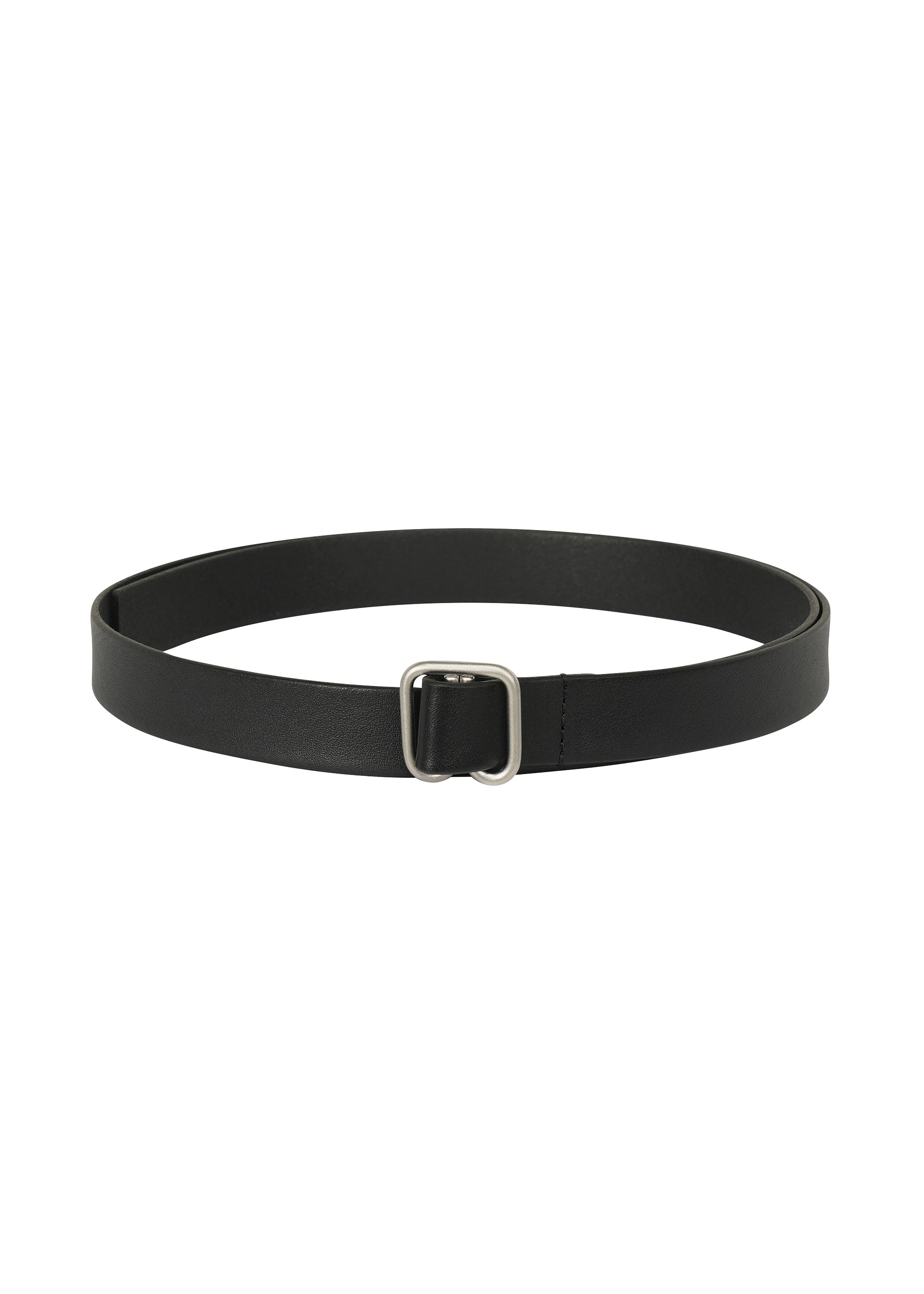 SOLID LEATHER BELT、アクセサリー&その他_アクセサリー、ブラック