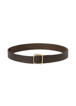 SOLID LEATHER BELT、アクセサリー&その他_アクセサリー、ブラウン