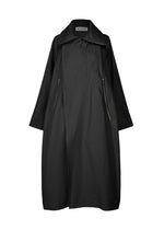 PEEKABOO、ウィメンズ_ジャケット&コート_コート、ブラック