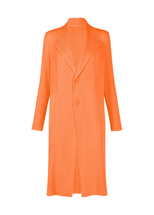 HATCHING PLEATS, WOMEN 's Jackets & coats, Orange