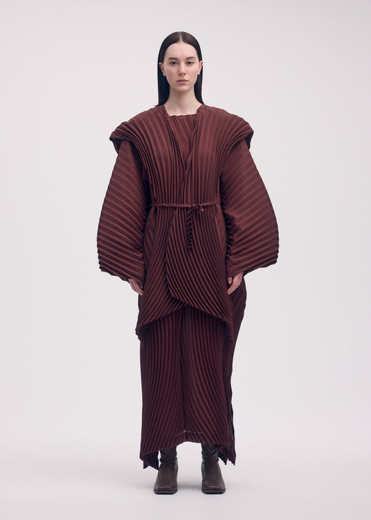 WAVE PLEATS、ウィメンズ_トップス_ベスト、着用画像1
